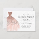 Search for pink gold quinceanera invitations Party