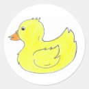 Search for yellow bird stickers Duckling