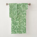 Search for vintage green bath towels Flowers
