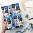 Search for grad wrapping paper Blue
