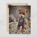 Search for antique teddy bear postcards Vintage