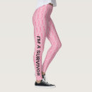 Search for pink ribbon leggings Breast