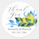 Search for blue lemon stickers Watercolor lemons