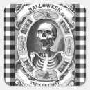 Search for scary skull stickers Trick or treat