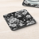 Search for three flowers coasters Rose