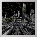 Search for black and white vintage posters Design