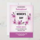 Search for women day invitations Party