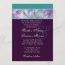 Search for purple dahlia wedding invitations Blue
