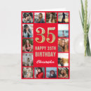 Search for 35th birthday cards Thirty fifth birthday