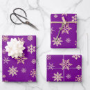 Search for purple for christmas wrapping paper Snow