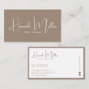 Search for brown business cards Modern
