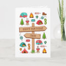 Search for hiking outdoor birthday cards Nature