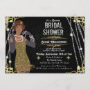 Search for african american bridal shower invitations Roaring 20s