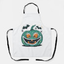 Search for pumpkin carving aprons Trick or treat