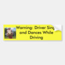 Search for singing bumper stickers Music