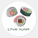 Search for love sushi stickers Kawaii