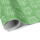 Search for bright green wrapping paper Merry