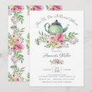 Search for teapot bridal shower invitations Elegant