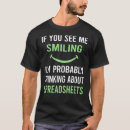Search for spreadsheet tshirts Accountant