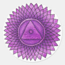 Search for crown chakra stickers Violet