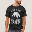 Search for ferret tshirts Animal