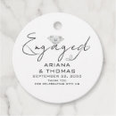 Search for engagement party favour tags We're engaged