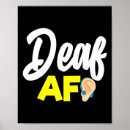 Search for deafness posters Awareness
