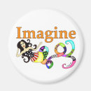 Search for imaginative magnets Colourful