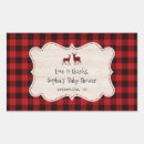 Search for deer rectangle stickers Baby shower