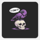 Search for crow skull stickers F caw f