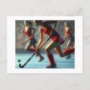 Search for hockey sticks postcards Women