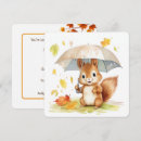 Search for squirrel baby shower invitations Autumn