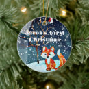 Search for snowglobe christmas tree decorations Fox