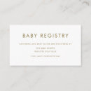 Search for baby shower registry Minimalist