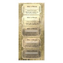 Search for glitter rack cards Gold