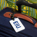 Search for college logo luggage tags Eastern illinois university logo
