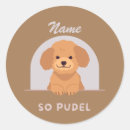 Search for cute poodle stickers Dog