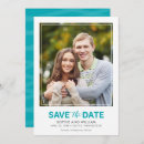 Search for teal border invitations Minimalist