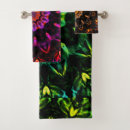 Search for multi colored bath towels Flower