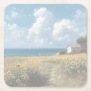 Search for field coasters Watercolor