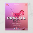 Search for cocktail flyers Bartender