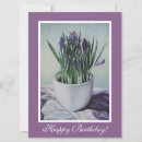 Search for classy flowers birthday cards Purple