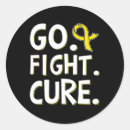 Search for go for the gold stickers Cancer