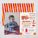Search for fire engine birthday invitations Party