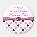 Search for sweet 16 save the date magnets Black
