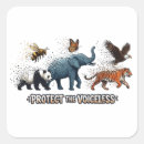 Search for protect animals stickers Wildlife conservation