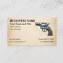 Search for firearms business cards Gun dealer