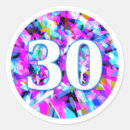Search for number 30 stickers Birthday
