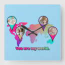 Search for world map clocks Earth