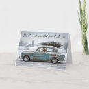Search for vintage car christmas cards Retro
